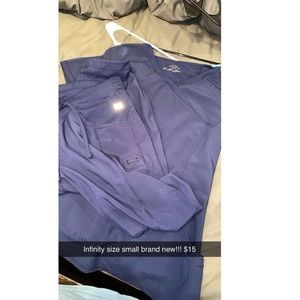 - Size small top with size XS pants infinity scrub set! Great condition